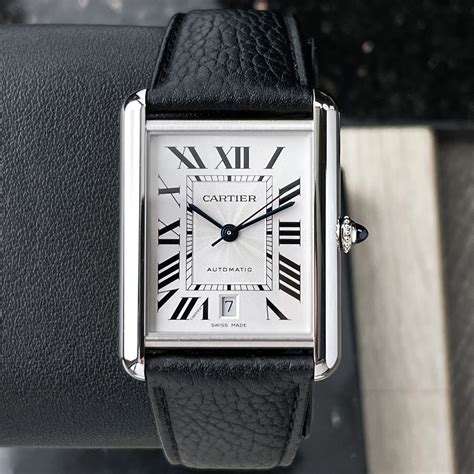 cartier tank must large size|cartier tank must black 2022.